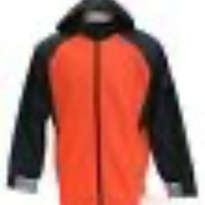 Adidas Windbreaker New Color: Orange/Black/Gray Size XL Men